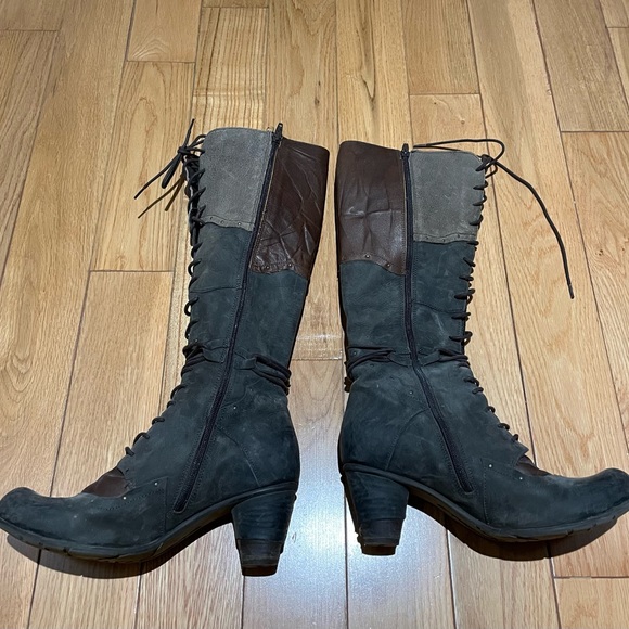 Made in Portugal leather tall boot sz40 - Picture 3 of 7